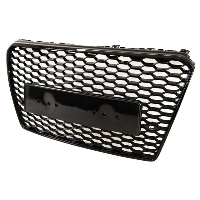 Fits Audi A7 S7 2010-2014 Front Bumper Grille Sport Honeycomb Gloss Black - image 4