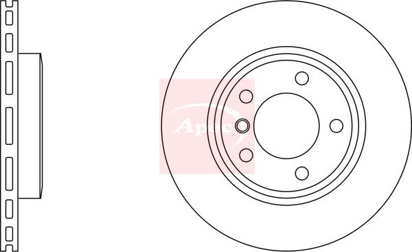 Apec Brake Disc DSK971 - image 3