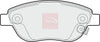 Apec Brake Pads Set PAD1533 thumbnail