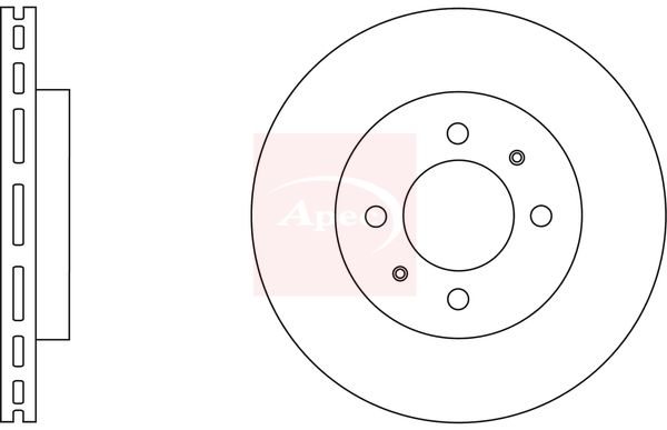 Apec Brake Disc DSK2642 - image 2