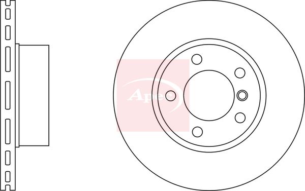 Apec Brake Disc DSK2459 - image 2