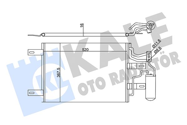 NRF Air Conditioning Evaporator 350655 - image 2