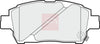 Apec Brake Pads Set PAD1116 thumbnail