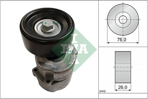 INA Drive Belt Tensioner Pulley 534013530 - image 2