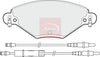 Apec Brake Pads Set PAD1259 thumbnail