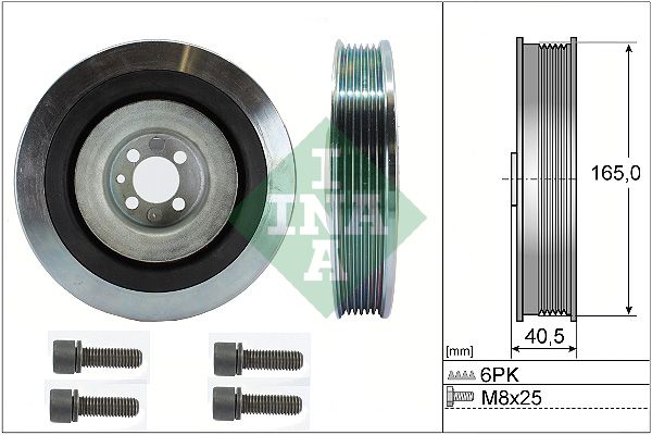 INA Crankshaft Pulley (tvd) 544008020 - image 2