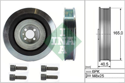 INA Crankshaft Pulley (tvd) 544008020