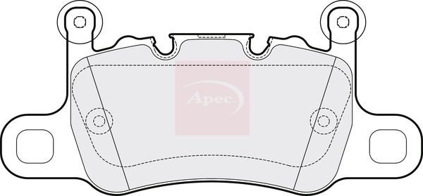 Apec Brake Pads Set PAD2128 - image 2