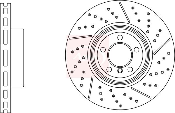 Apec Brake Disc DSK3107 - image 2