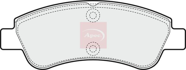 Apec Brake Pads Set PAD1546 - image 2