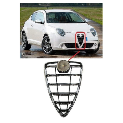 Fits Alfa Romeo Mito 2013-2016 Front Grille Main Centre Top Radiator All Chrome