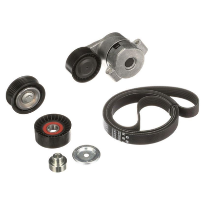 Gates Alternator V-Ribbed Drive Belt Kit Micro-V K166PK1640