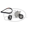 Gates Alternator V-Ribbed Drive Belt Kit Micro-V K016PK1715XS thumbnail