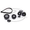Gates Alternator V-Ribbed Drive Belt Kit Micro-V K017PK1855 thumbnail