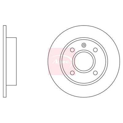 Apec Brake Disc DSK110