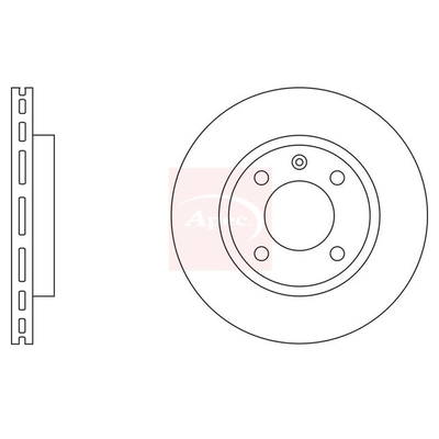 Apec Brake Disc DSK116