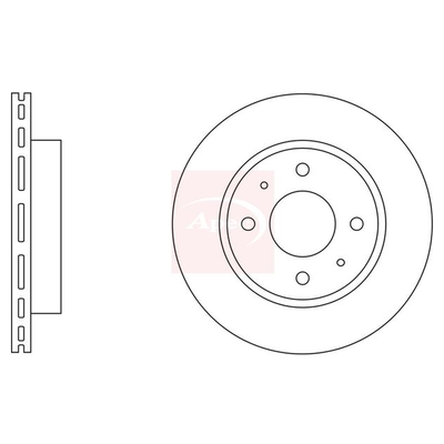 Apec Brake Disc DSK143