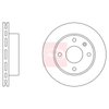 Apec Brake Disc DSK145 thumbnail