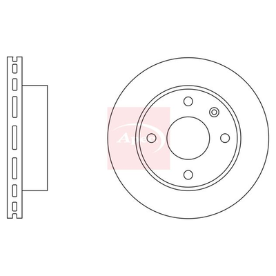 Apec Brake Disc DSK145