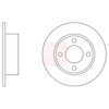 Apec Brake Disc DSK155 thumbnail