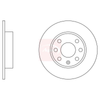 Apec Brake Disc DSK159 thumbnail