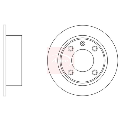 Apec Brake Disc DSK171