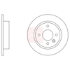Apec Brake Disc DSK174 thumbnail