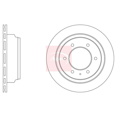 Apec Brake Disc DSK2016