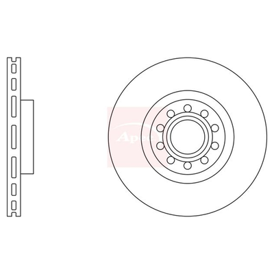 Apec Brake Disc DSK2017