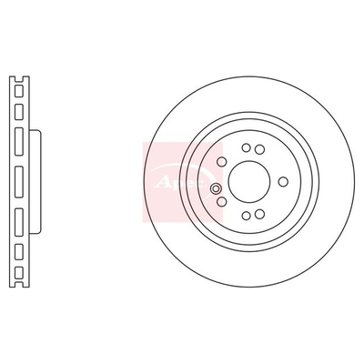 Apec Brake Disc DSK2019
