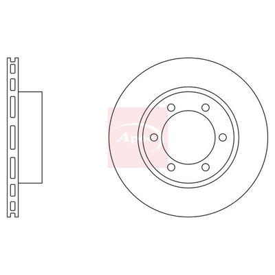 Apec Brake Disc DSK2022