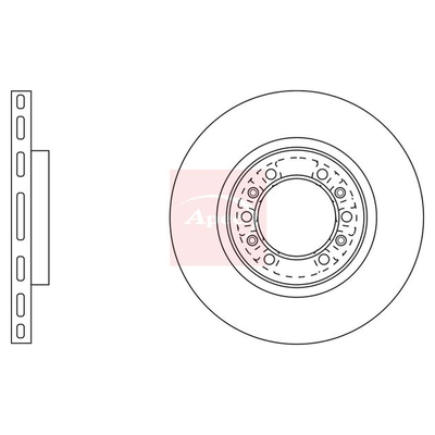 Apec Brake Disc DSK2024