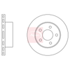 Apec Brake Disc DSK2025 thumbnail