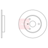 Apec Brake Disc DSK2026 thumbnail