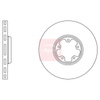 Apec Brake Disc DSK2035 thumbnail