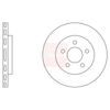 Apec Brake Disc DSK2037 thumbnail