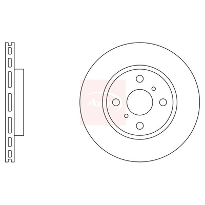 Apec Brake Disc DSK2048