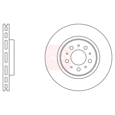 Apec Brake Disc DSK2050