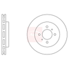 Apec Brake Disc DSK2064 thumbnail