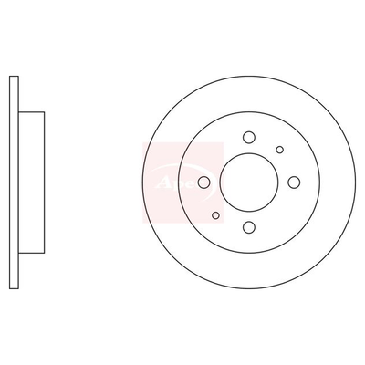 Apec Brake Disc DSK2065
