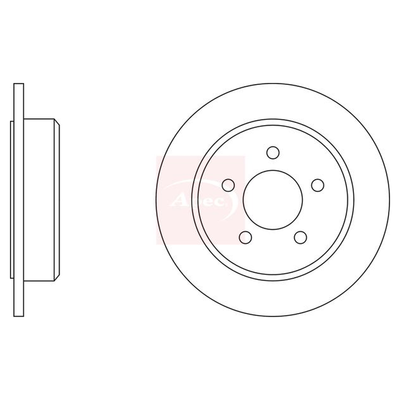 Apec Brake Disc DSK2069