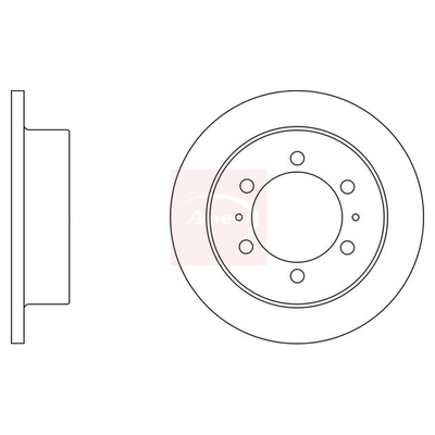 Apec Brake Disc DSK2070