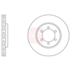 Apec Brake Disc DSK2071 thumbnail