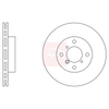Apec Brake Disc DSK2073 thumbnail