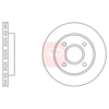 Apec Brake Disc DSK208 thumbnail