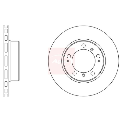 Apec Brake Disc DSK2090