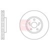 Apec Brake Disc DSK2093 thumbnail