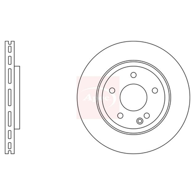 Apec Brake Disc DSK2094