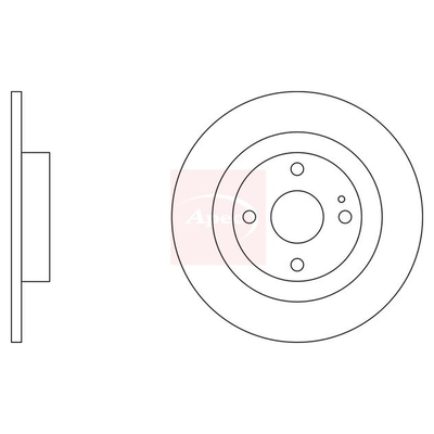 Apec Brake Disc DSK2095