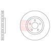 Apec Brake Disc DSK2096 thumbnail